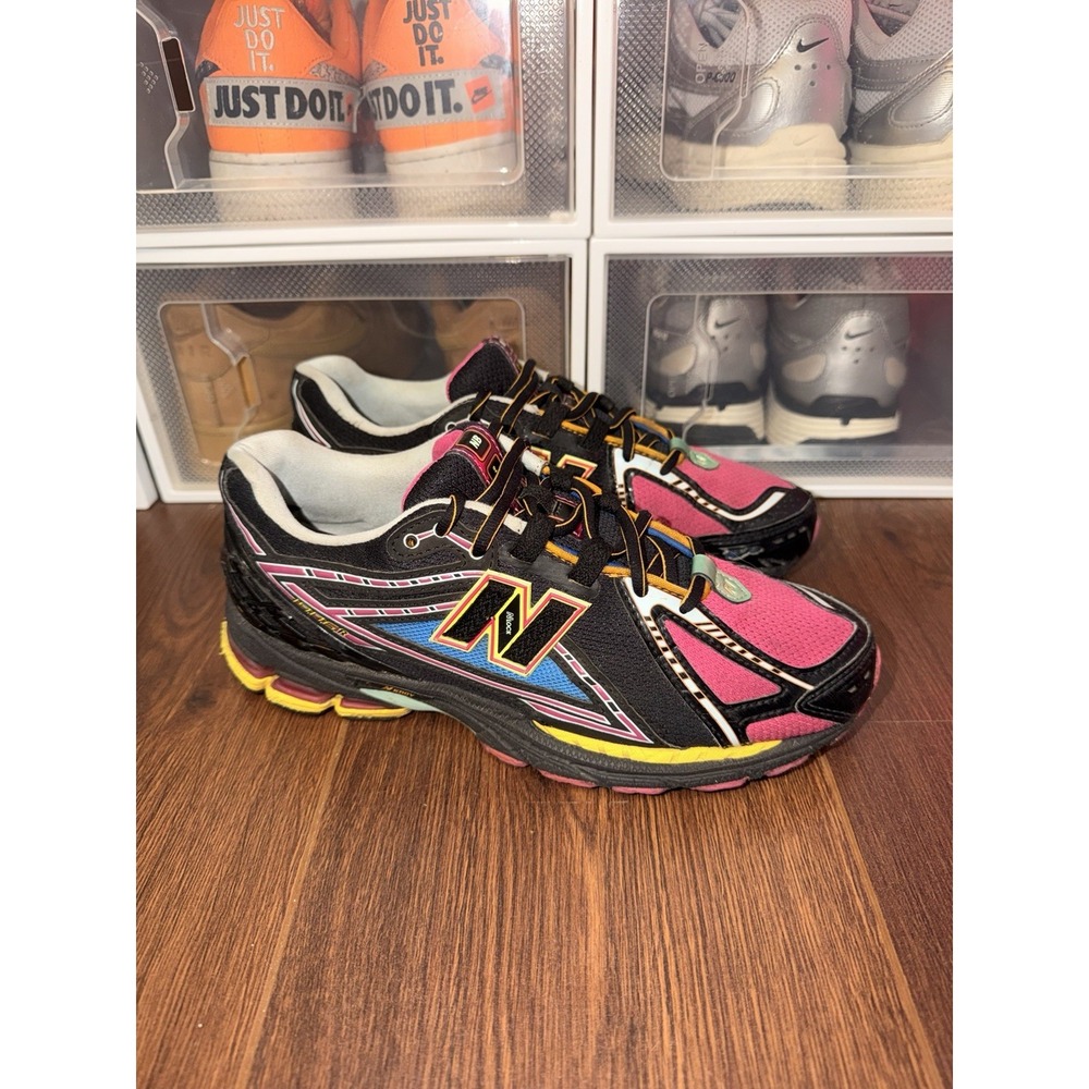 Size 7 - New Balance 1906R Neon Nights Pack Black Pink M1906RCP